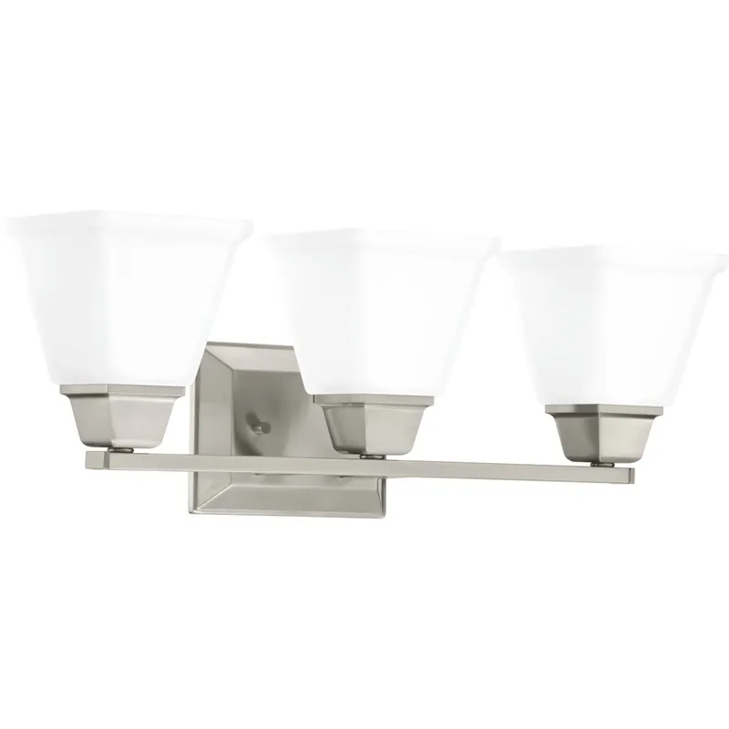 Progress Lighting P300160-009 Clifton Heights Collection 100W 3-Light Medium Bath Bracket
