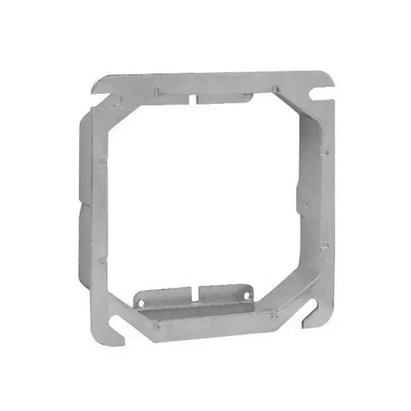 Crouse Hinds TP542 Steel 2-Gang Tile Wall Cover 4-Inch x 4-Inch x 2-Inch