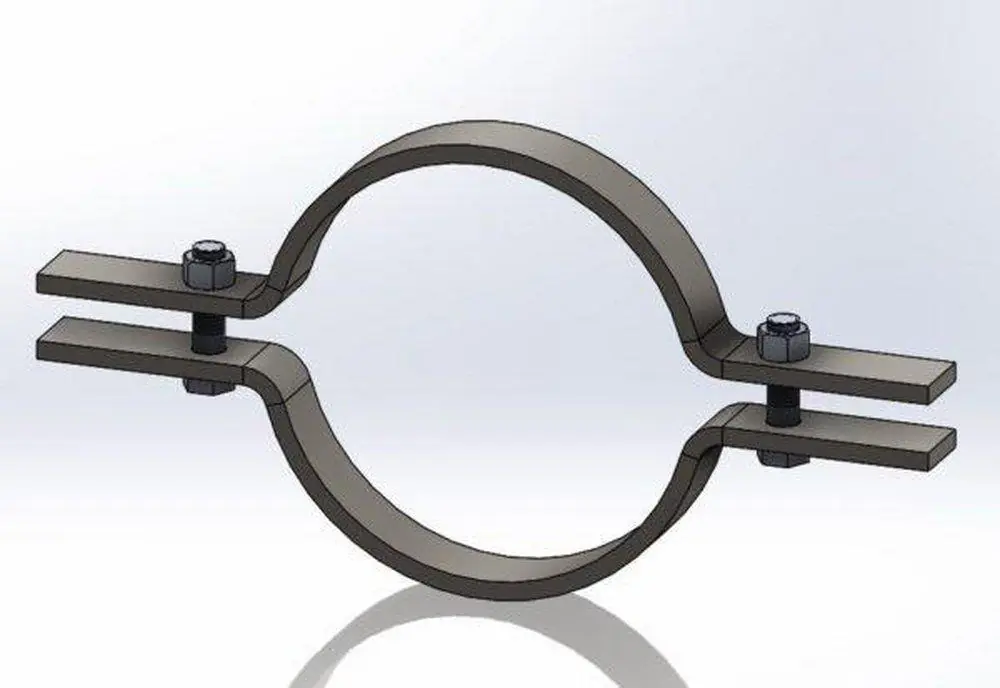 Empire Industries 50G0400 Figure 50 riser clamp 4 in.
