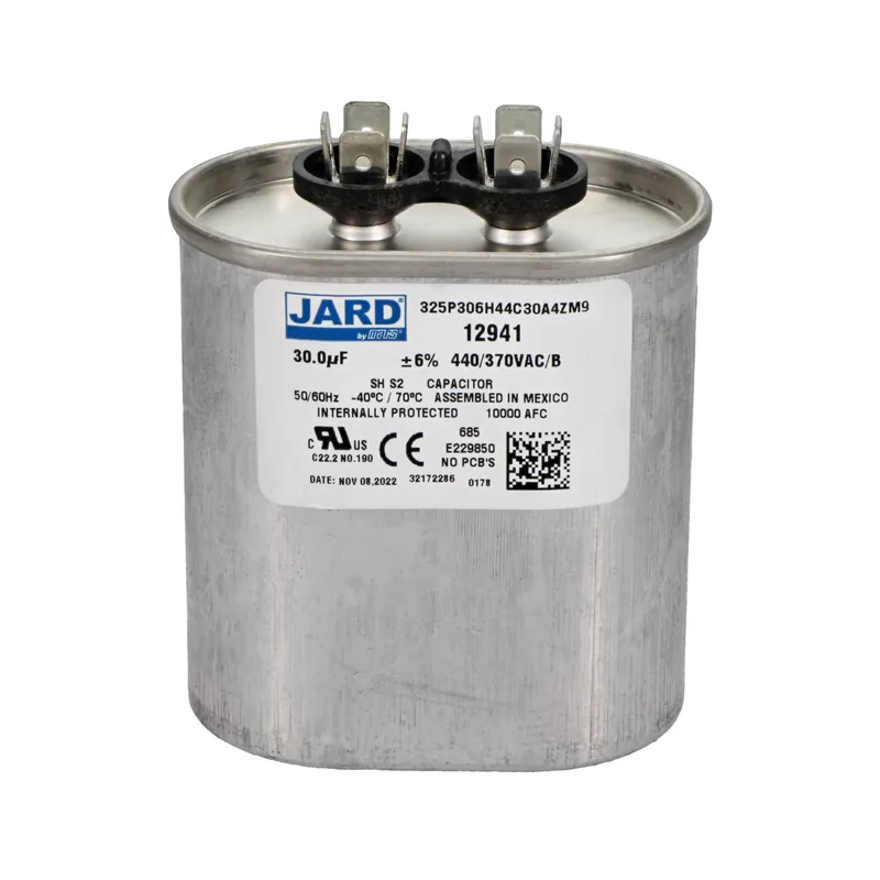 Mars M12941 Single Section Run Capacitor 30 uF, 440 VAC