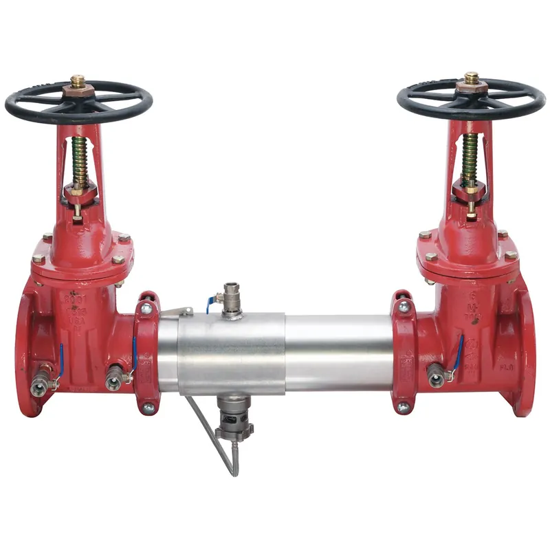 Watts 0191271 3 IN SS Reduced Pressure Zone Backflow Preventer Assembly, Colt, OSY Shutoffs, Link Check Modules, Backflow Flood Sensor