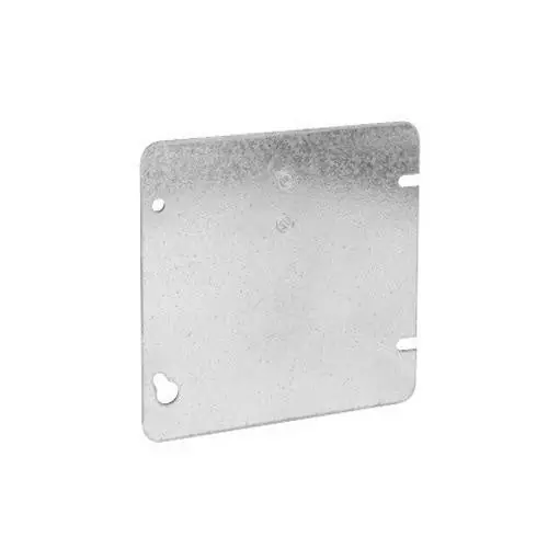 Crouse Hinds TP568 Steel Flat Square Cover 4-11/16-Inch x 4-11/16-Inch