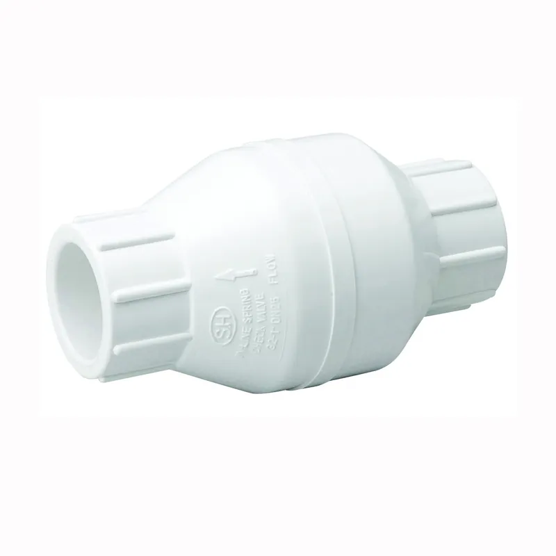 Bk Products 101-605 PVC 1-in SOLV x 1-in SOLV In-Line Check Valve
