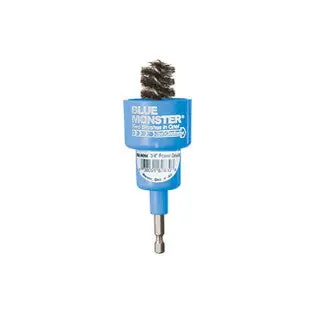 Mill-Rose 62830 Power-Deuce Stainless Steel Brushing Tool 3/4 inches Inside x 7/8 inches Outside Diameter