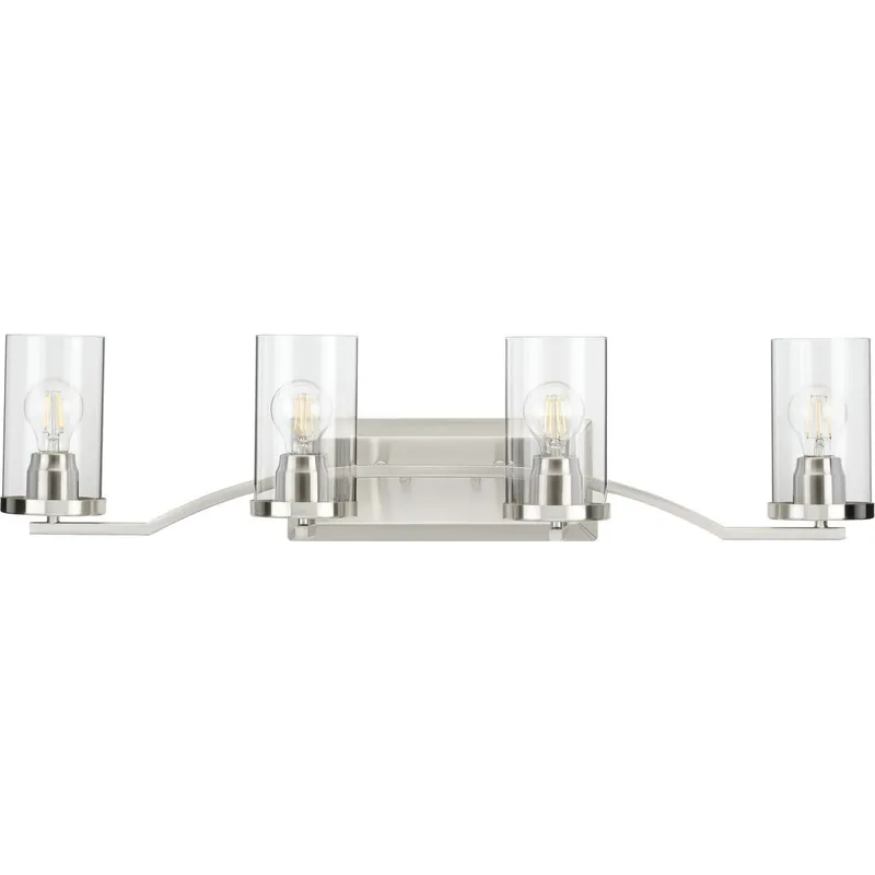 Progress Lighting P300259-009 4-Light Bath and Vanity Light 60-Watt
