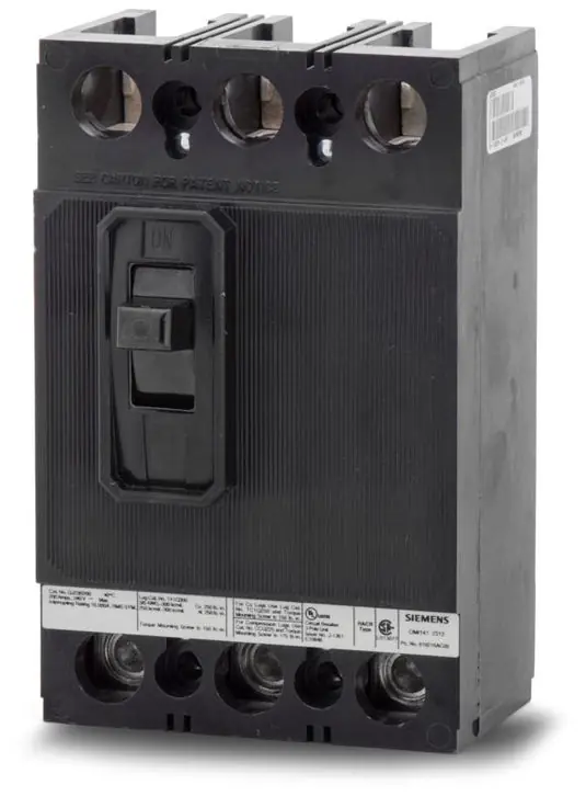 Siemens QJ23B225H 225-Amp Three Pole 240-Volt 42KIAC Breaker