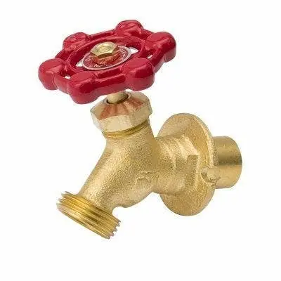Bk Products 108-503 Sillcock, Solder, Brass, 1/2 & 3/4 x 3/4-In. Hose