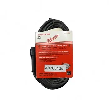 Milwaukee 48-76-5125 Quik-Lok Hi-Flex Wire Power Cord 25 ft