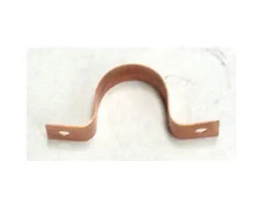 Greenfield 500-1-1-4 1-1/4 inches Copper 2 Hole Tube Strap