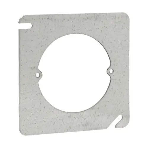 Crouse Hinds TP474 Square Cover 4 inches Flat, Open with Ears 2-3/4 inches