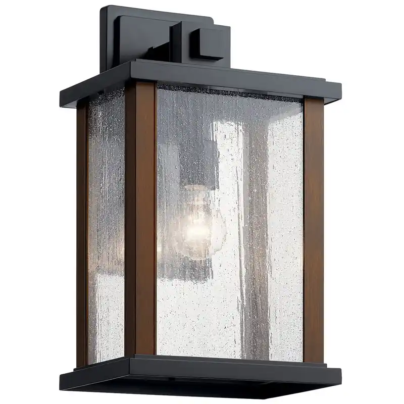 Kichler 59018BK Marimount 17in 1-Light Outdoor Wall Light 150 W