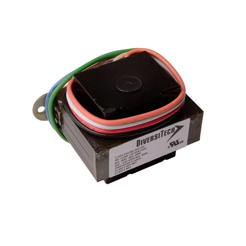Diversitech T1404 40 VA 120/208/240V Primary 24V Secondary Foot Mount Transformer