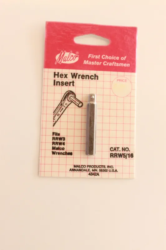 Malco RRW516 Ratchet Wrnch Insert, 5/16 inches
