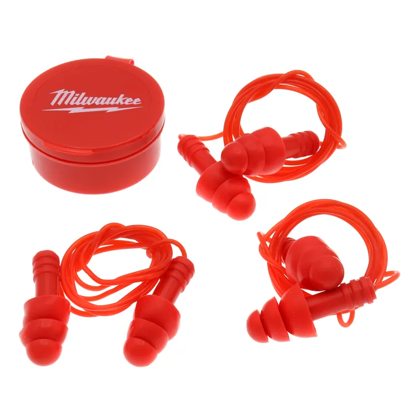 Milwaukee 48-73-3151 3PK Reusable Corded Earplugs