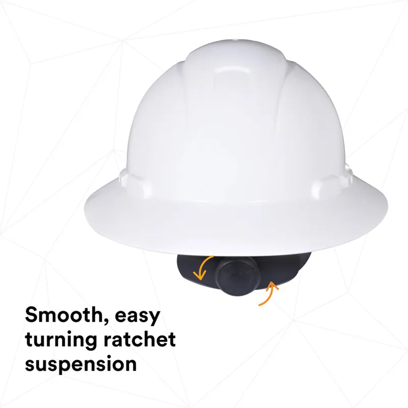 3M H801R Hard Hat Full Brim H801R