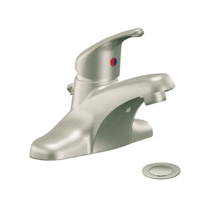 Cleveland Faucets CA40711BN Cornerstone Single-Handle Bathroom Faucet with 50/50 Pop-Up Drain