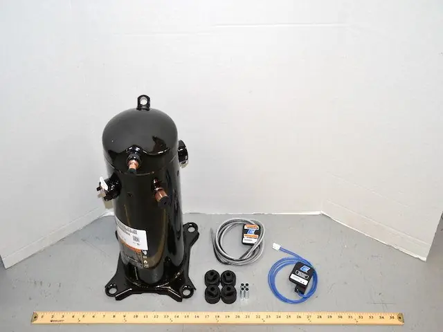 Copeland ZPS51K5E-PFV-130 Compressor 4 HP, 208-230V, 1 PH, 52,000 BTU, R410A, 2 Speed, Scroll Compressor Replacement
