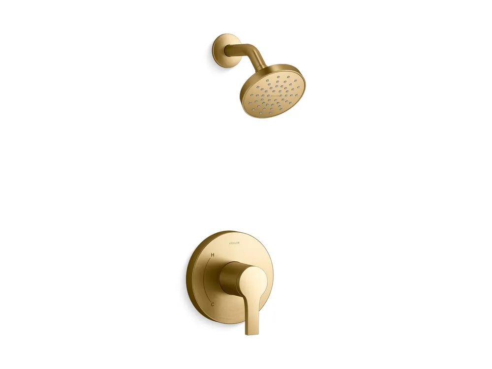 Kohler TS35321-4Y-2MB Elate Rite-Temp Shower Trim Kit, 2.5 gpm