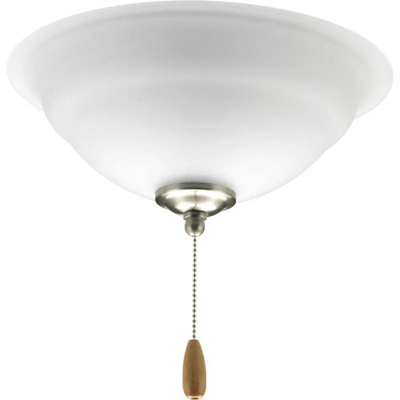Progress Lighting P2645-01WB Torino 20W 2-Light Medium E-26 LED Ceiling Fan Light Kit