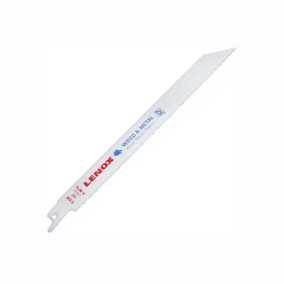 Lenox 810R 8 inches Bi-Metal Reciprocating Blade, 5-Pack