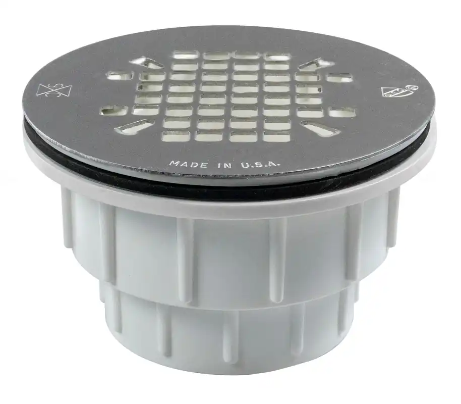 Sioux Chief 825-27P 2 in. Push On Plastic Shower Drain