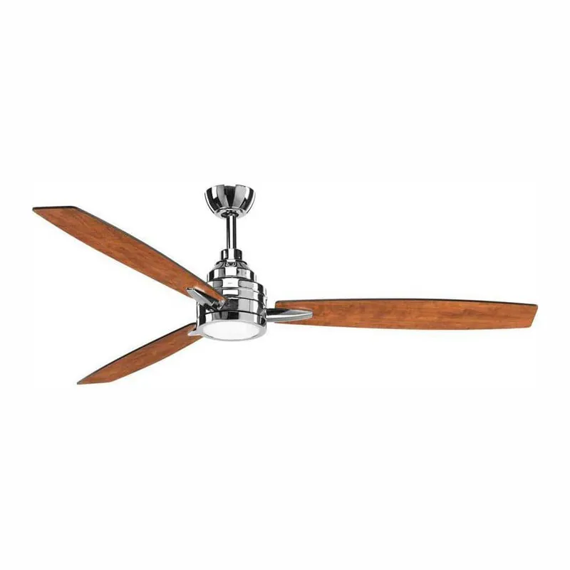 Progress Lighting P2554-1530K Gaze 75W 3-Blade Indoor Ceiling Fan with 60 in. Blade Span and LED Light