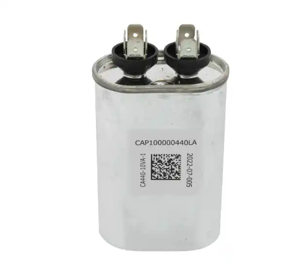 Goodman CAP100000440LA Oval Capacitor, 10 MFD 440V replacement CAP100000370LA