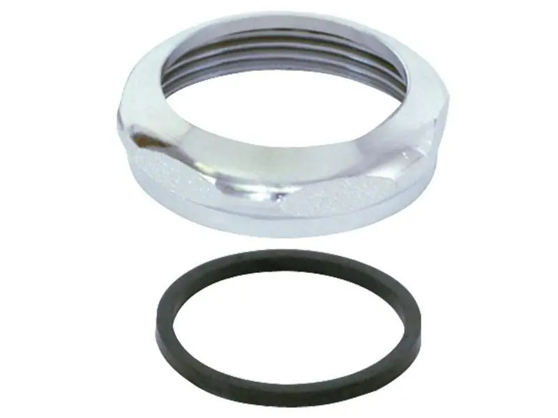 Ez-Flo 35051 Chrome-Plated Slip-Joint Nut With Washer 1-1/2 in.