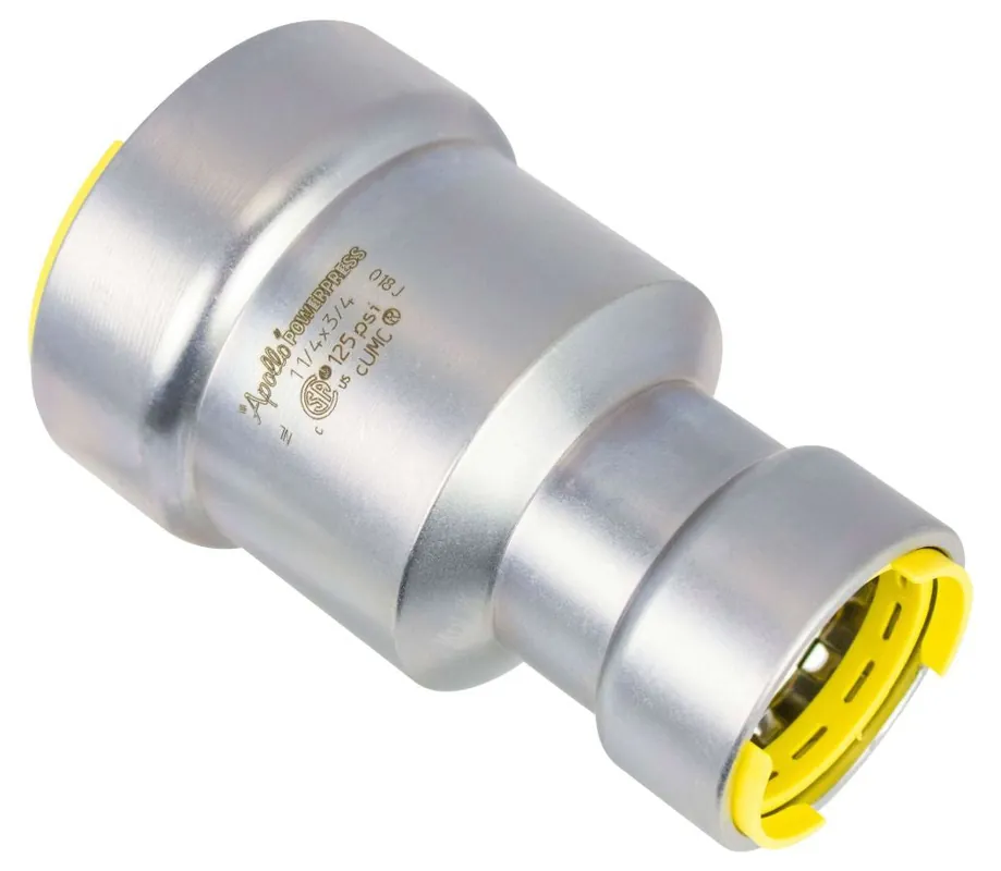Apollo Powerpress 7483168 gas reduced coupling 3/4 inchesx1/2 inches