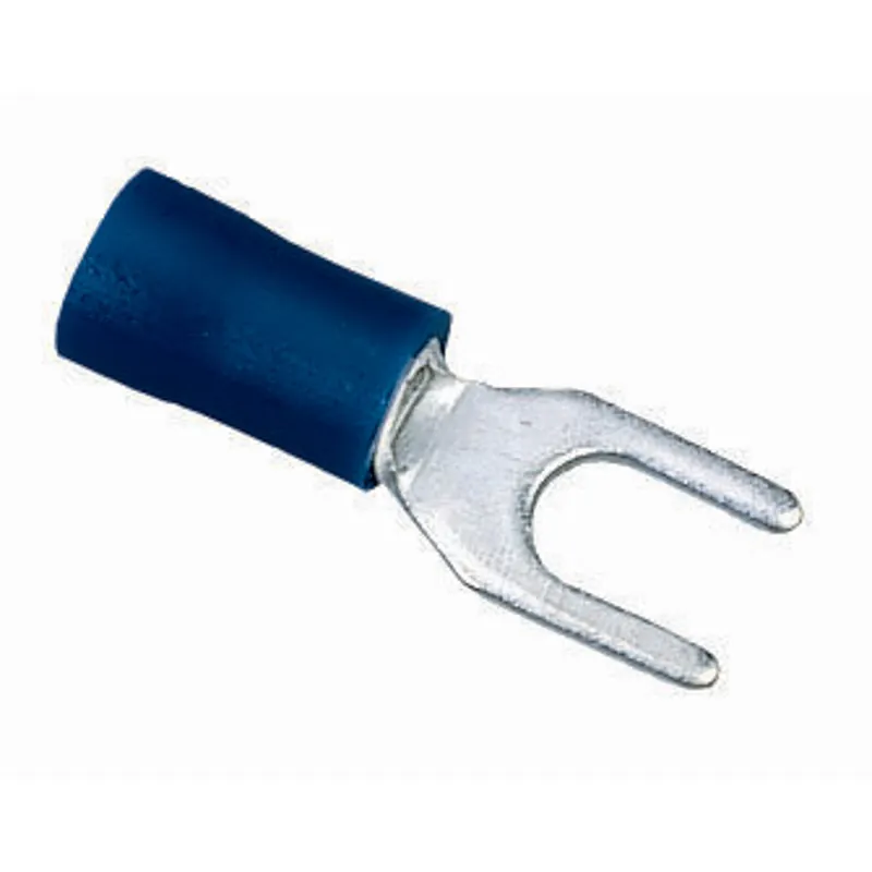 Ideal 83-7171 Spade Terminal Vinyl Spade 16 - 14 AWG Stud Size: 10 IN