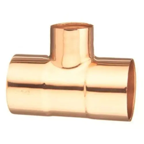 Copper 10033432 6 inches x 6 inches x 2 inches C x C x C Copper Tee