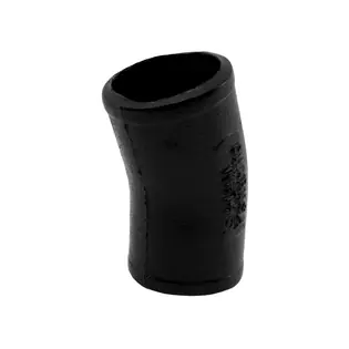 Charlotte Pipe 00185 4 inches Cast Iron No Hub 22.5° Elbow