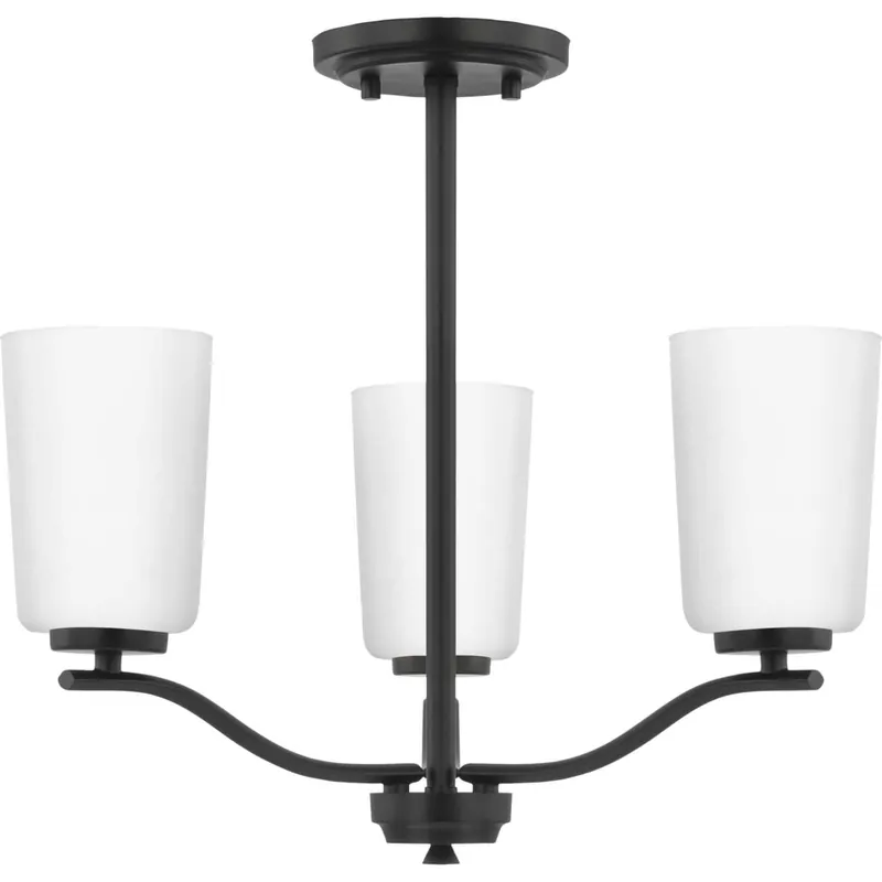 Progress Lighting P400349-31M Adley 3 Light 18.12 inch Semi-Flush Convertible Light Ceiling Light