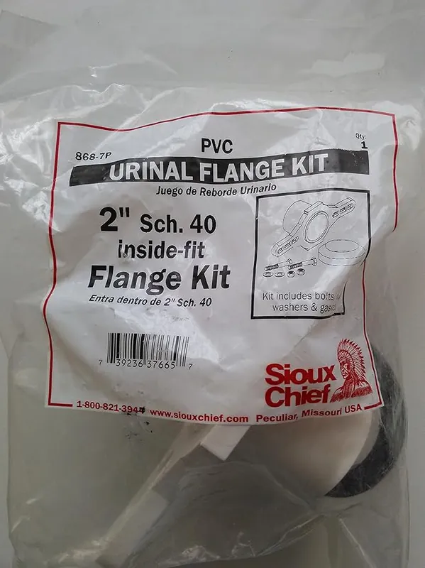 Sioux Chief 868-7P 2 in. Inside Fit Urinal Flange Kit