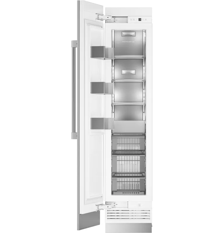 Ge Appliances ZIF181NPNII Monogram 18 inches Panel-Ready Premium Integrated Column Freezer