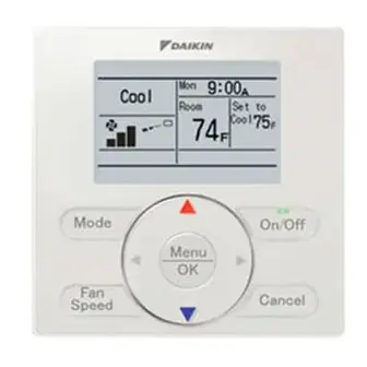 Daikin BRC1E72 wired navigation remote controller