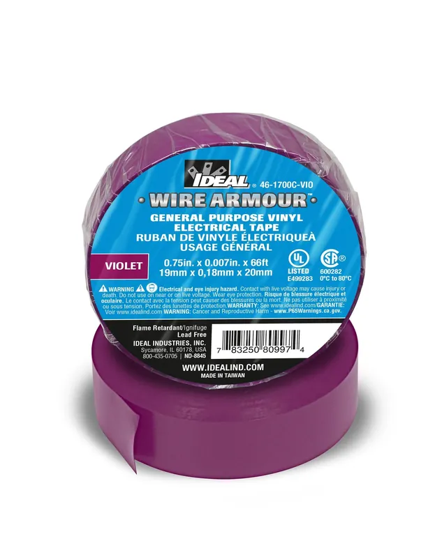 Ideal 46-1700C-VIO GP Tape 3/4 inchesX66 feetX 7MIL