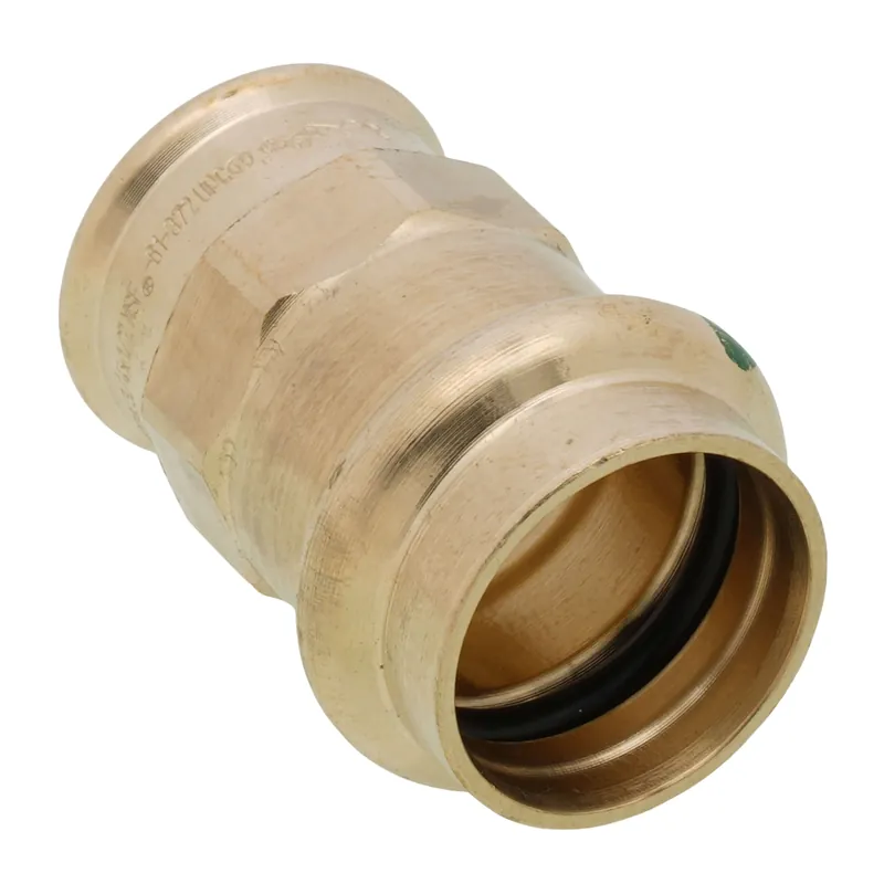 Viega 79310 ProPress 2912ZL Bronze Adapter, 3/4 inches x 1/2 inches