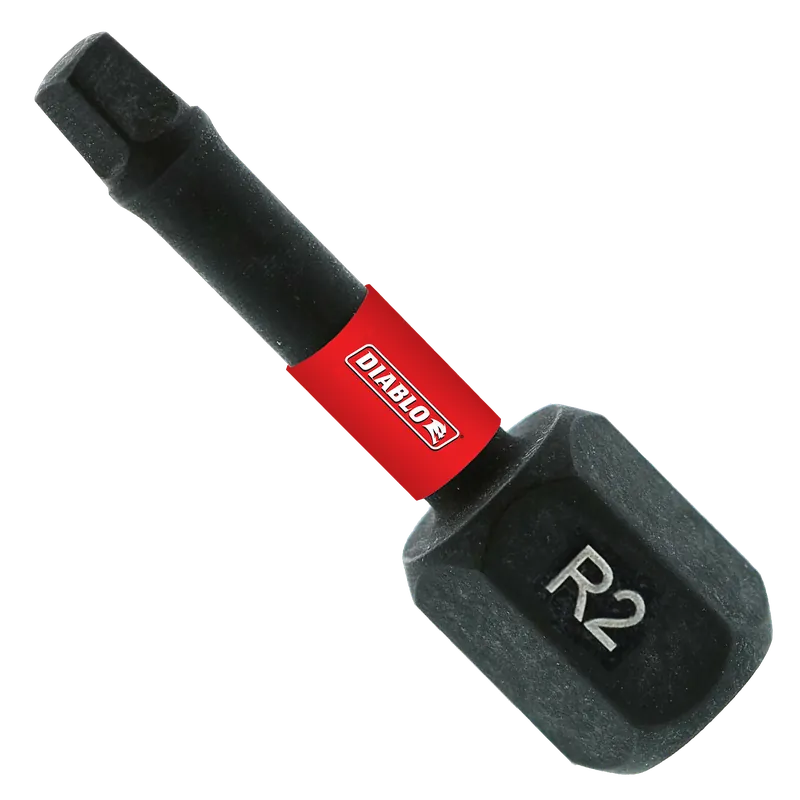 Diablo DSQ21P25 #2 Square Drive Bit 1 inch (25-Pack)