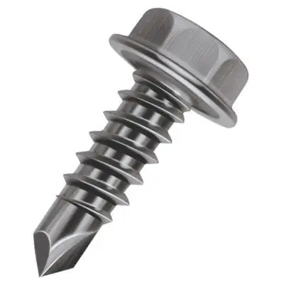 Malco BT233G Bit Tip Drill & Tap Sheet Metal Screws 3/4 inches x 1/4 inches (Pack of 100)