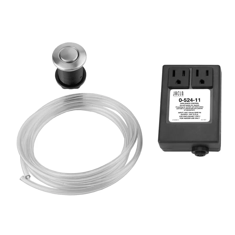 Jaclo 2822-BSS Waste Disposal Air Switch Brushed Stainless Steel