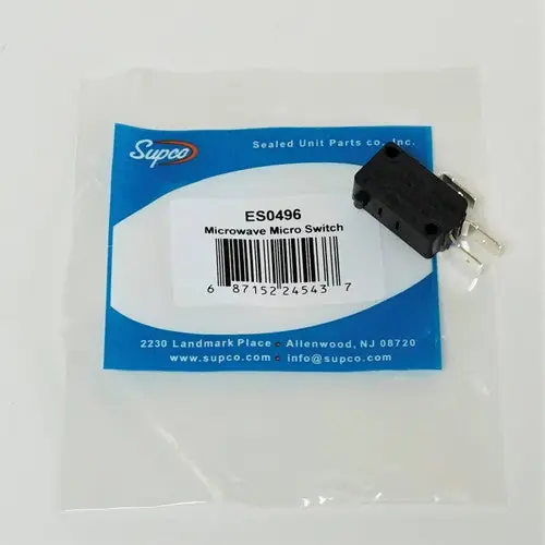 Sealed Unit Parts ES0496 Microwave Interlock Door Switch SPDT 15 Amp