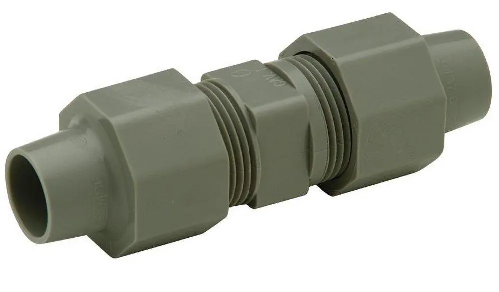 Zurn Pex QAC44 QickTite® 3/4 in. Compression Plastic Coupling QAC44
