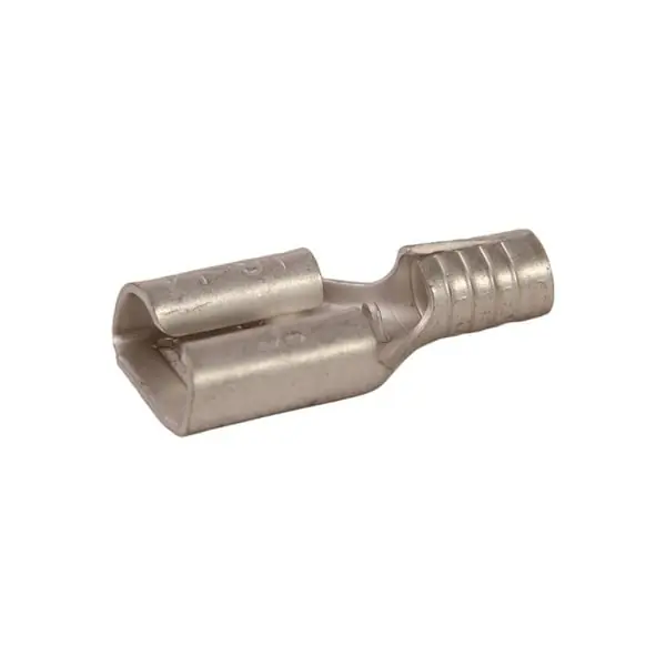 Diversitech 6214CX Terminal, 16-14 .250 inches Non-Insulated Female Slip-On Solderless 100/Pack