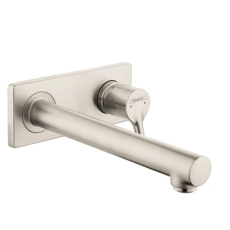 Hansgrohe 72111821 Talis S Single Handle Wall Mount Bathroom Sink Faucet 1.2 GPM