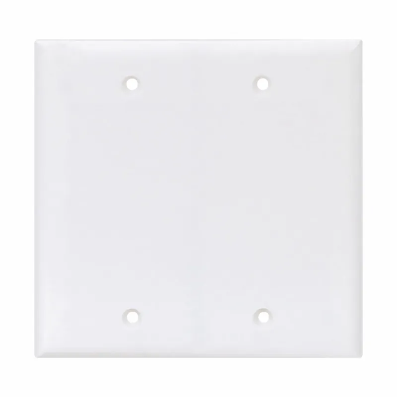 Eaton PJ23W Blank Wallplate 2-Gang Mid-Size