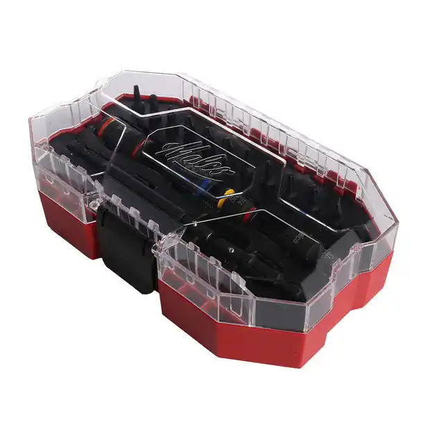 Malco KITCRB C-RHEX Socket Install Kit with 12 Impact Rated Bits in Premium Hard Case