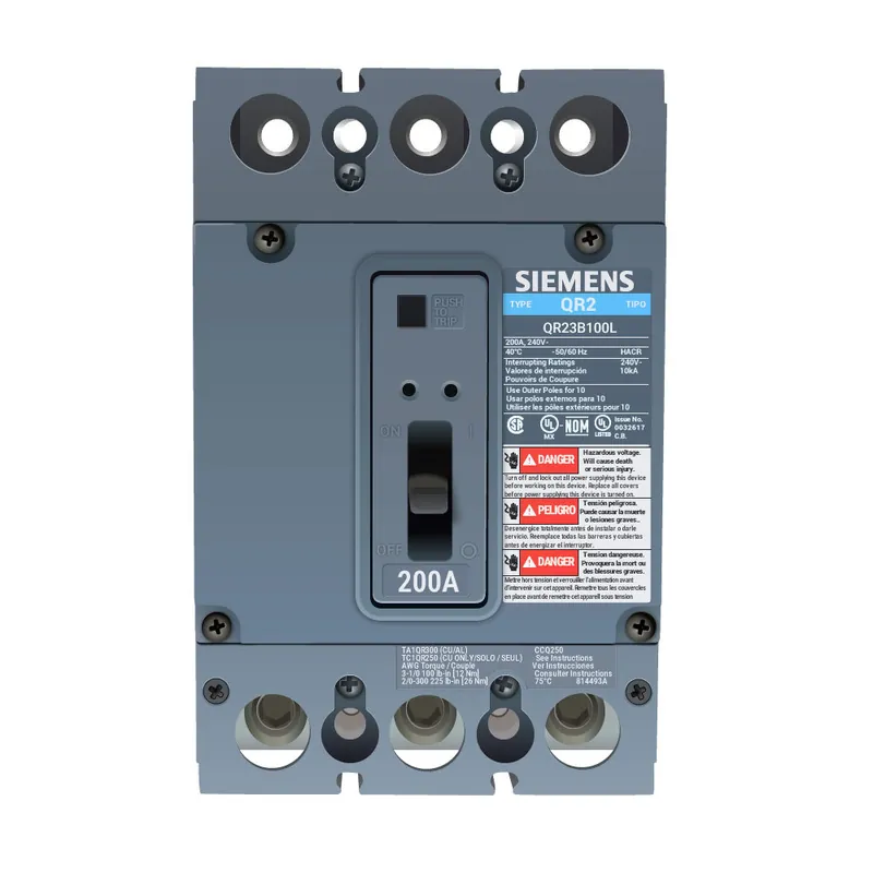 Siemens QR23B100L Molded Case Circuit Breaker 100A REPLACEMENT QJ23B100L