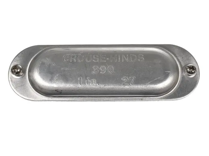 Crouse Hinds 390G Al Mark 9 Cvr W/Gskt 1IN
