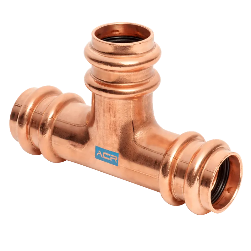 Mueller Streamline RP04068 ACR Press Tee 1 3/8 inches